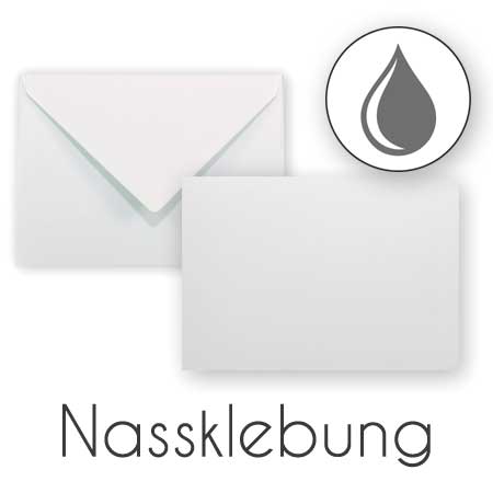 DIN B6 | Nassklebung