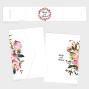 Preview: Pocketfold Einladung "Pink Bunch" B6