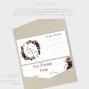 Preview: Einlegekarten-Bundle "Boho Violett-Flower" DIN Lang