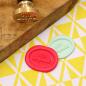 Preview: Carlijn Design - Wachssiegel Stempel "100% handgemaakt" Wax Seal Stamp 16