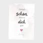 Preview: Spruchposter "Schön, dass es dich gibt" | Geschenkidee | Personalisiert | individuelles Bild | Wanddeko