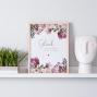 Preview: Spruchposter "Pink Bunch" | Geschenkidee | Personalisiert | Muttertag | Wanddeko