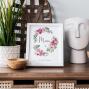 Preview: Spruchposter "Elegant Orchid" | Geschenkidee | Personalisiert | Muttertag | Wanddeko