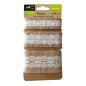 Preview: Vaessen Creative - Naturband - Assortiment Juten Band/Lace Naturel/Ivory - Ribbon 