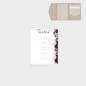 Preview: Einlegekarte "Boho Violett-Flower"11x14