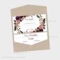Preview: Einlegekarten-Bundle "Boho Violett-Flower" DIN Lang | 2