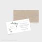 Preview: Backing-Card "Geometric Eukalyptus" 19,5x10