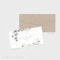 Preview: Backing-Card "Geometric Eukalyptus" 19,5x10