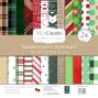 Preview: LaCreativ - Designpapier "Skandinavisches Winterkaro" Paper Pack 6x6" - 24 Bogen