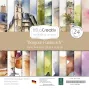 Preview: LaCreativ - Designpapier "Bonjour Frankreich" Paper Pack 6x6" - 24 Bogen