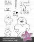 Preview: Kulricke Stempelset "Felix in LOVE" Clear Stamp Motiv-Stempel