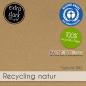 Preview: Karte - Einlegekarte DIN A6 300g/m² in recycling natur