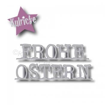 Kulricke Stanzschablone "Frohe Ostern Pop-Up"