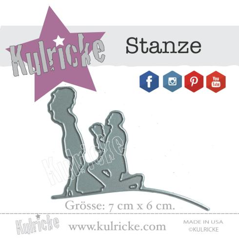 Kulricke Stanzschablone "Antrag /Paar" Craft Die | Stanze