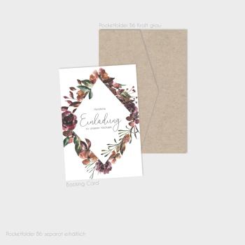 Einlegekarten-Bundle "Her Flowers" B6 | 2