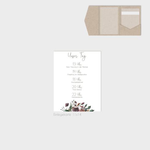 Einlegekarten-Bundle "Her Flowers" B6