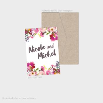 Einlegekarten-Bundle "Pink Bunch" B6