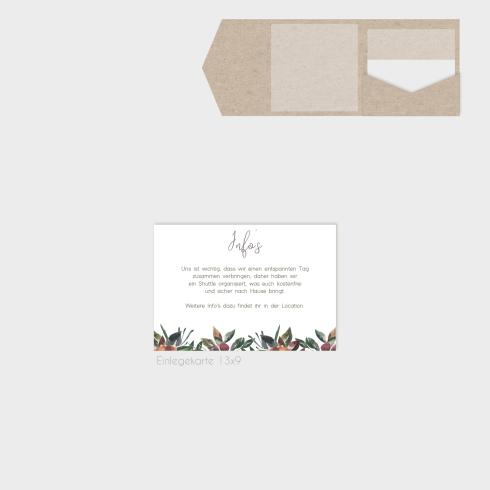 Einlegekarten-Bundle "Her Flowers" Quadrat | 2