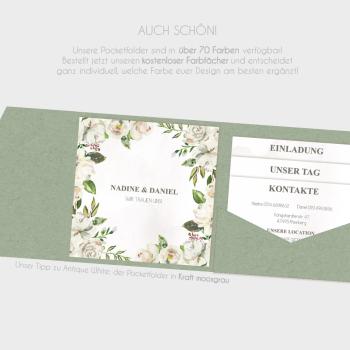 Einlegekarten-Bundle "Antique White" Quadrat | 2