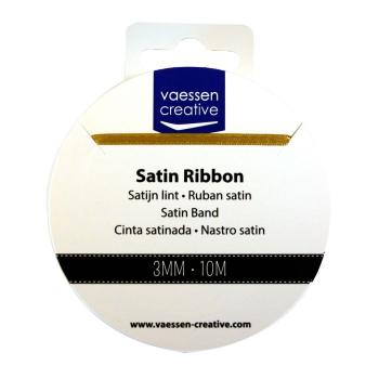 Vaessen Creative - Satinband 3mm 10m Gold