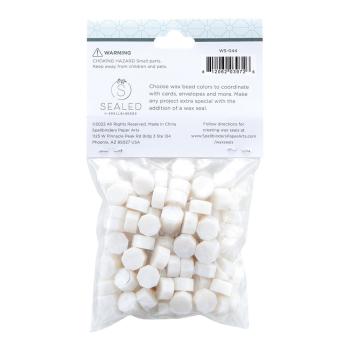 Spellbinders - Wachsperlen "Pearl White" Waxs Beads 