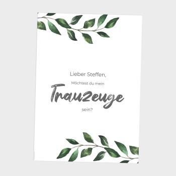 Spruchposter "Trauzeuge" | Geschenkidee | Personalisiert | individuelles Bild | Wanddeko