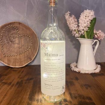 Lichterflasche "Mama" | Geschenkidee | Deko-Idee | Geschenk Mama