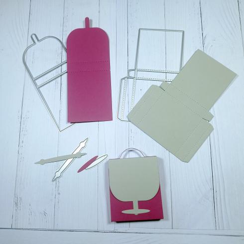Kulricke Stanzschablone "Süße Tasche" Craft Die 