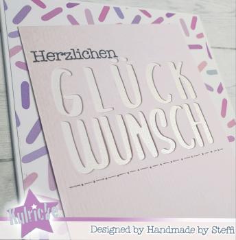 Cardstock "Struktur" - Bastelpapier 210g/m² DIN A4 in struktur zartrose