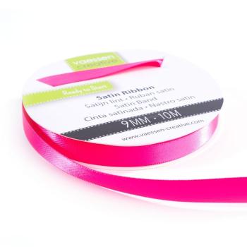 Vaessen Creative - Satinband 9mm 10m Rosa