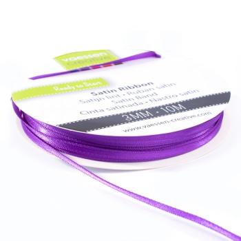 Vaessen Creative - Satinband 3mm 10m Lila