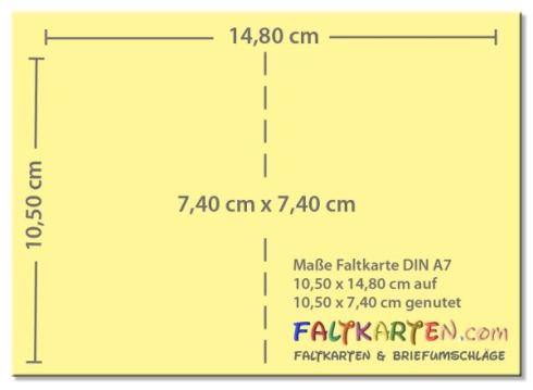 Faltkarte 250g/m² DIN A7 in waldbeere