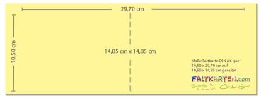 Doppelkarte - Faltkarte 250g/m² DIN A6 quer in himbeere