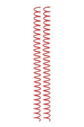 We R Memory Keepers - inch Wire 0.625 Inch Spiral Red - Bindedrath