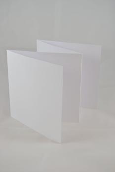 Leporello weiss 10x13 cm 240g/m² - 4-Fach