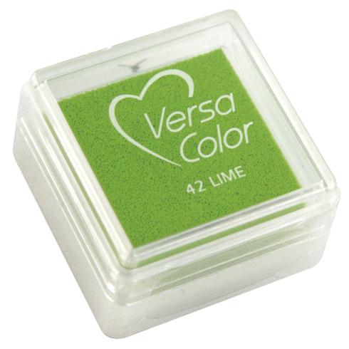 Stempelkissen "Versacolor" giftgrün - lime 2,5x2,5cm