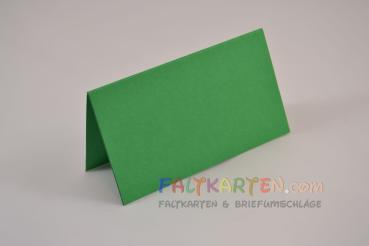 Tischkarte - Platzkarte 9 x 5 cm 240g/m² in weihnachtsgrün