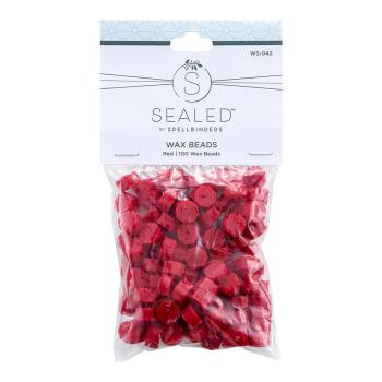 Spellbinders - Wachsperlen "Red" Waxs Beads 