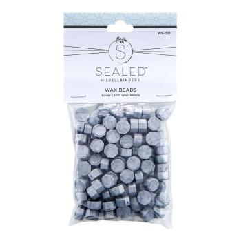 Spellbinders - Wachsperlen "Silver" Waxs Beads 