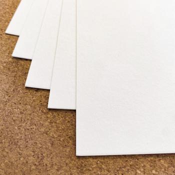 Aquarellpapier glatt 350g/m² 12x12" (30,5 x 30,5 cm) in weiss