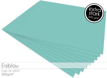 Scrapbooking-/ Fotokarton 300g/m² DIN A3 in eisblau