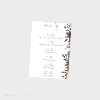 Einlegekarte "Her Flowers" 11x16