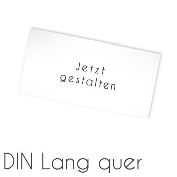 Einlegekarte blanko DIN Lang quer 21x10,5cm (eigenes Design)