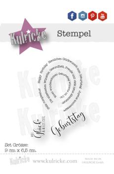 Kulricke Stempelset "Nesting Ballon" Clear Stamp Motiv-Stempel