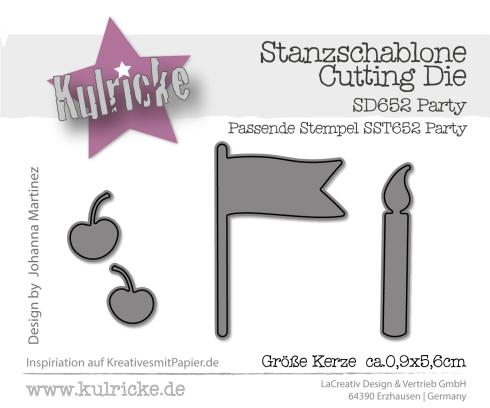 Kulricke Stanzschablone "Party" Craft Die 