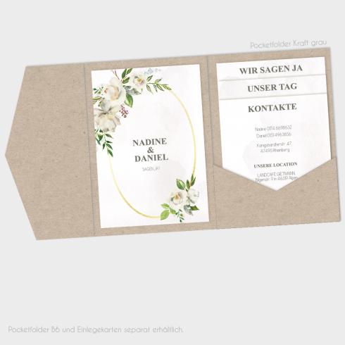 Einlegekarten-Bundle "Antique White" B6