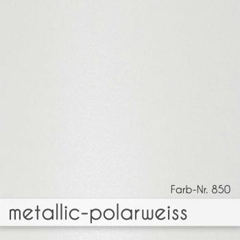 Faltkarte 300g/m² DIN A7 in metallic polarweiss