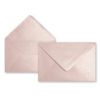 Briefumschlag DIN C6 100g/m² oF Nassklebung in perl-nude