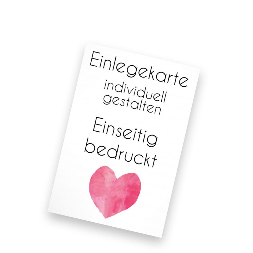 Einlegekarte blanko 10x15cm (eigenes Design)