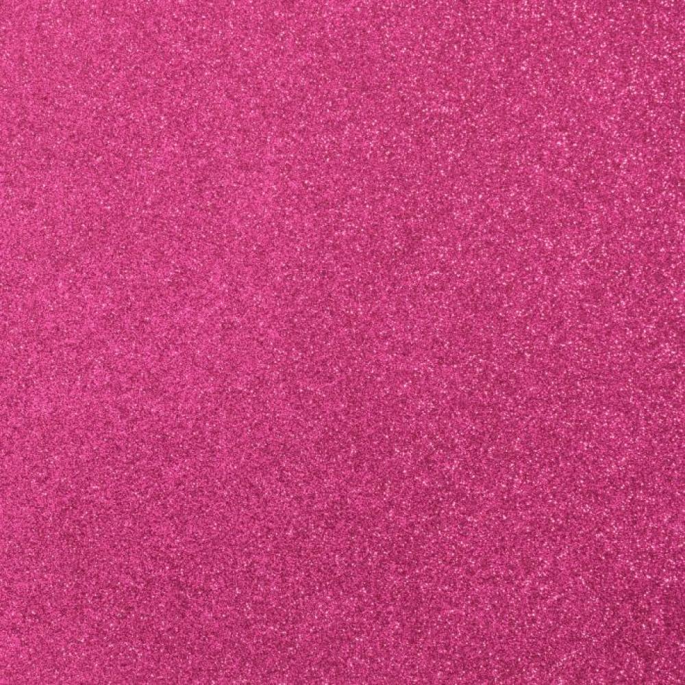  Florence - Glitzerpapier 12x12" Fuchsia selbstklebend